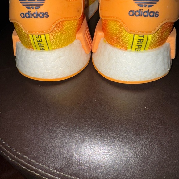 Adidas unisex Vibrant Orange and Yellow Sneakers - Picture 6 of 8
